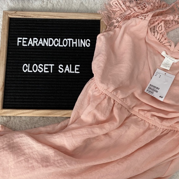 NWT Baby Pink Maternity Summer Dress - Picture 1 of 2